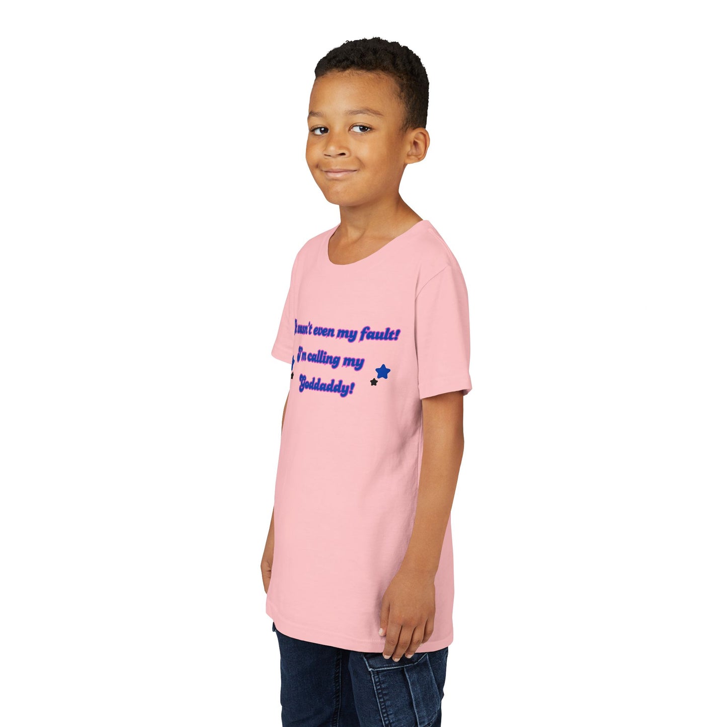 Funny Goddaddy Youth T-Shirt - 'It Wasn't Even My Fault!'