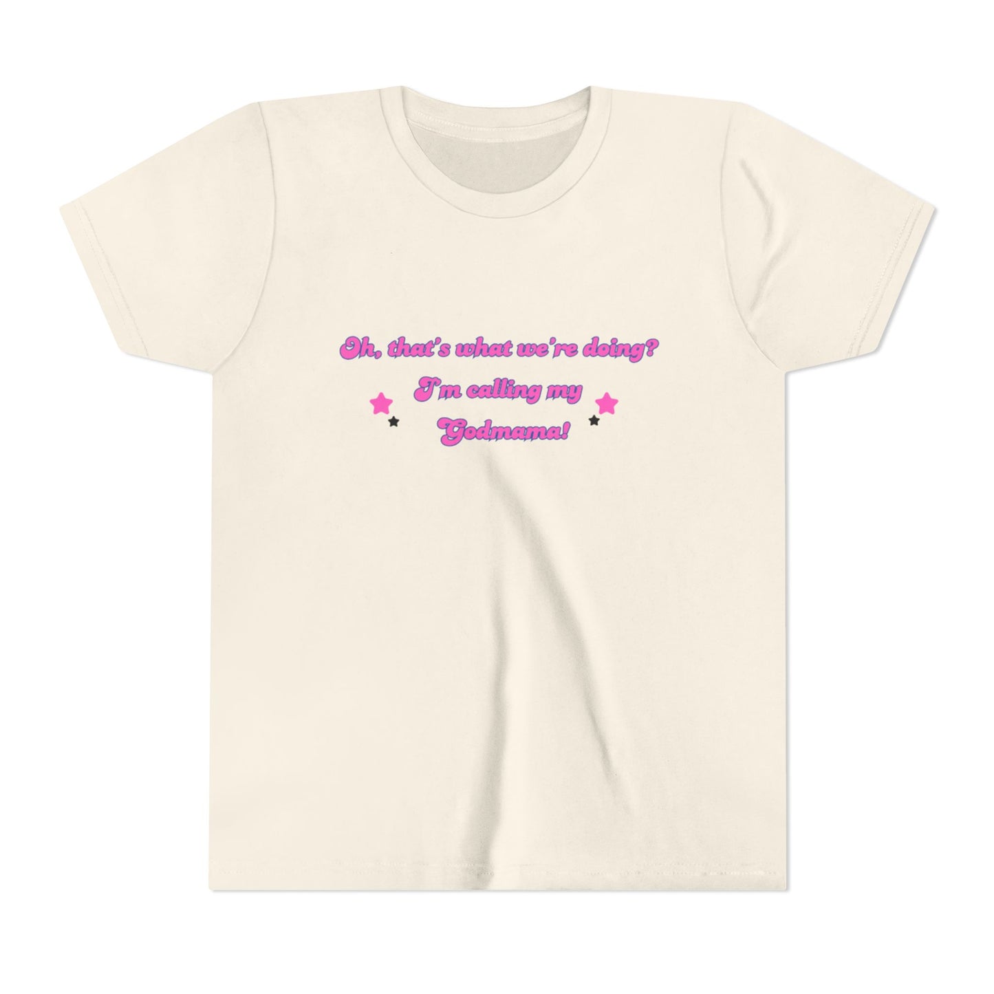 Calling My Godmama Youth Short Sleeve Tee