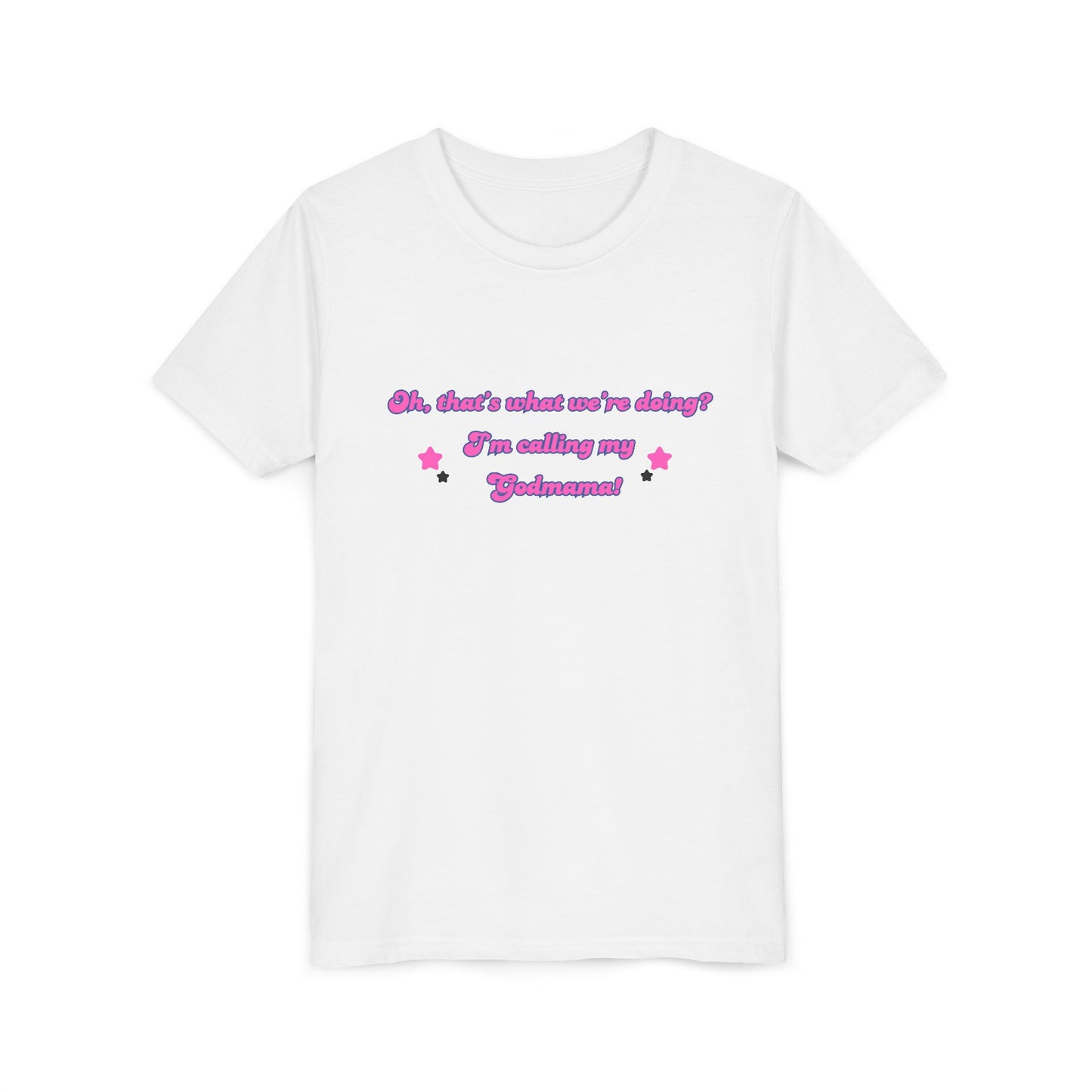 Calling My Godmama Youth Short Sleeve Tee