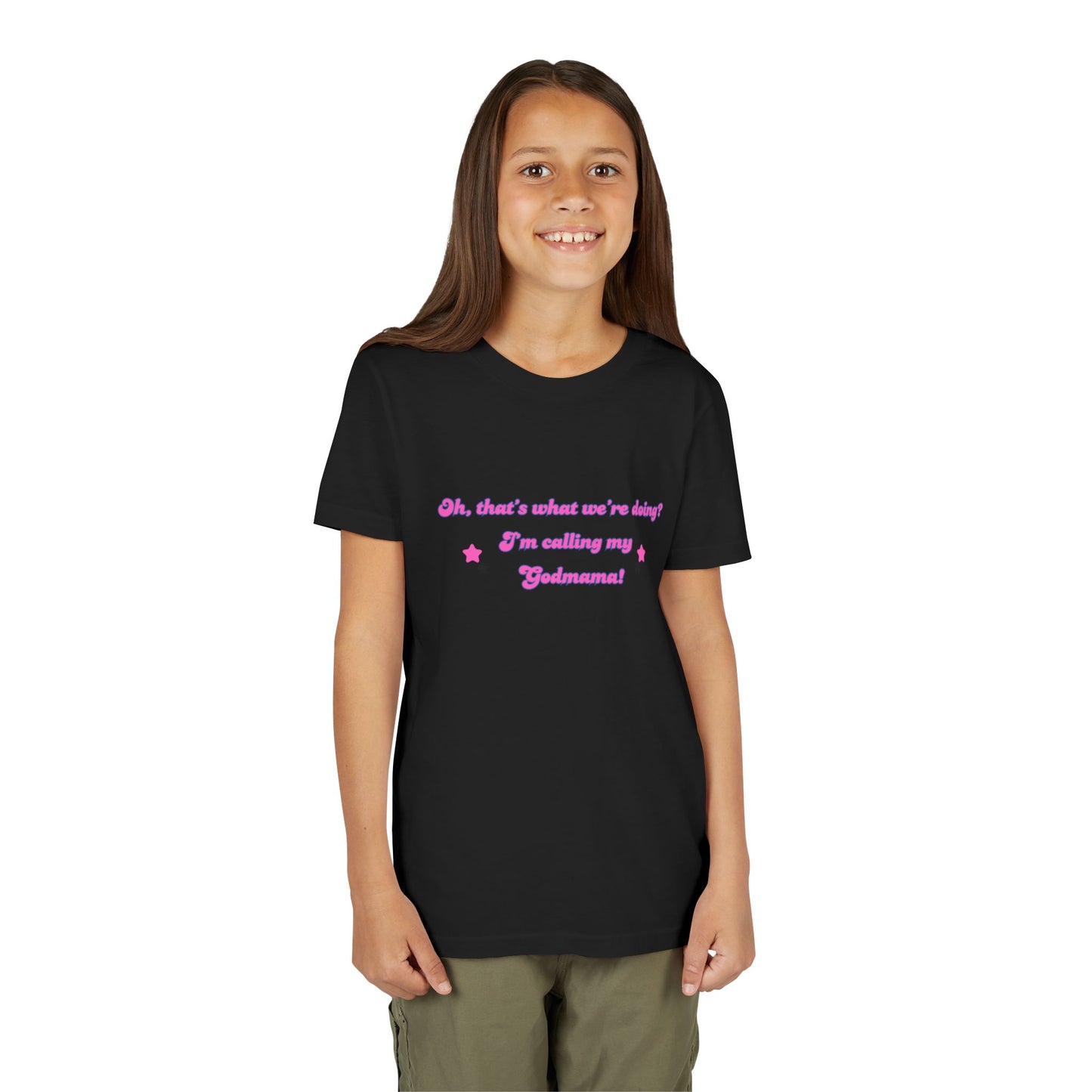 Calling My Godmama Youth Short Sleeve Tee