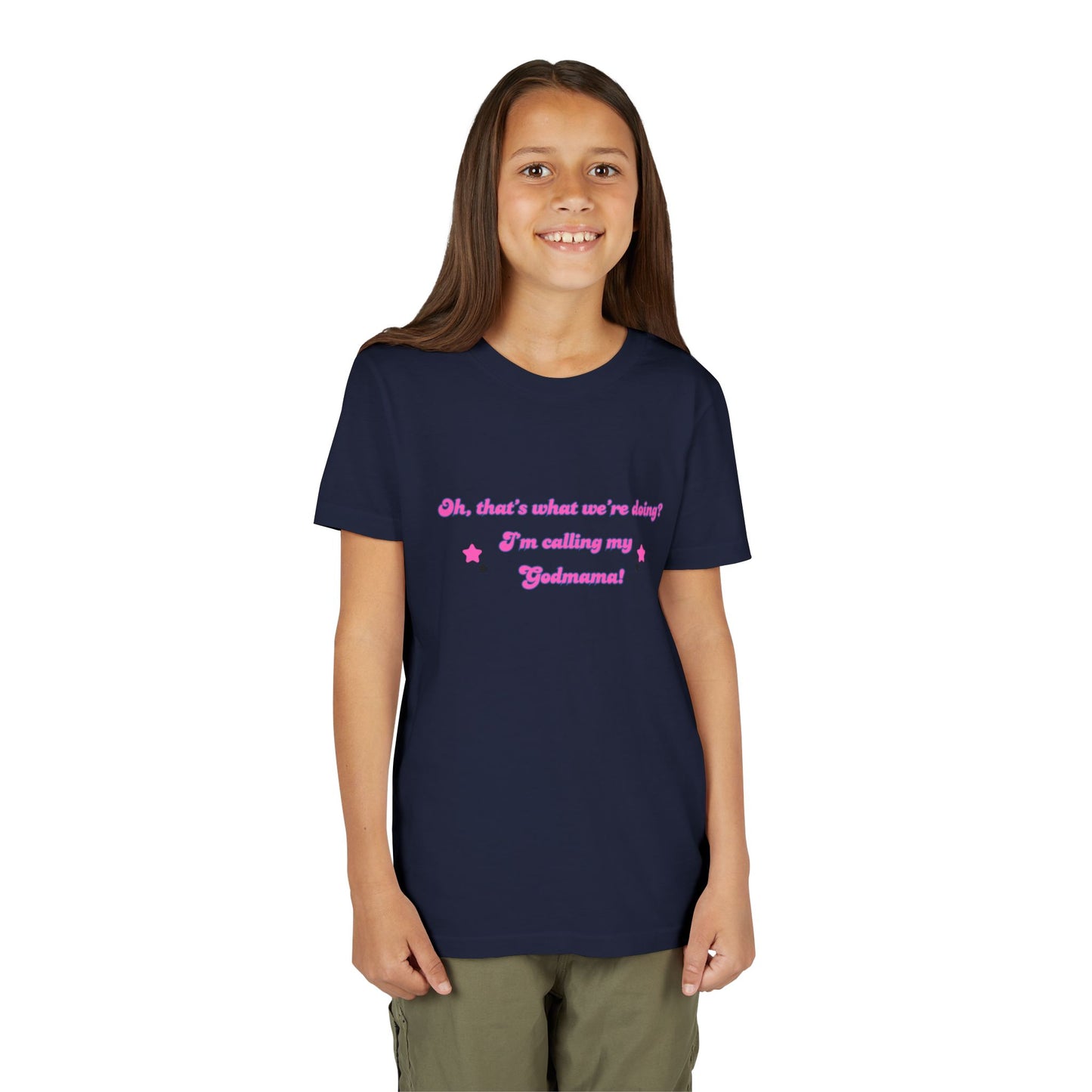 Calling My Godmama Youth Short Sleeve Tee