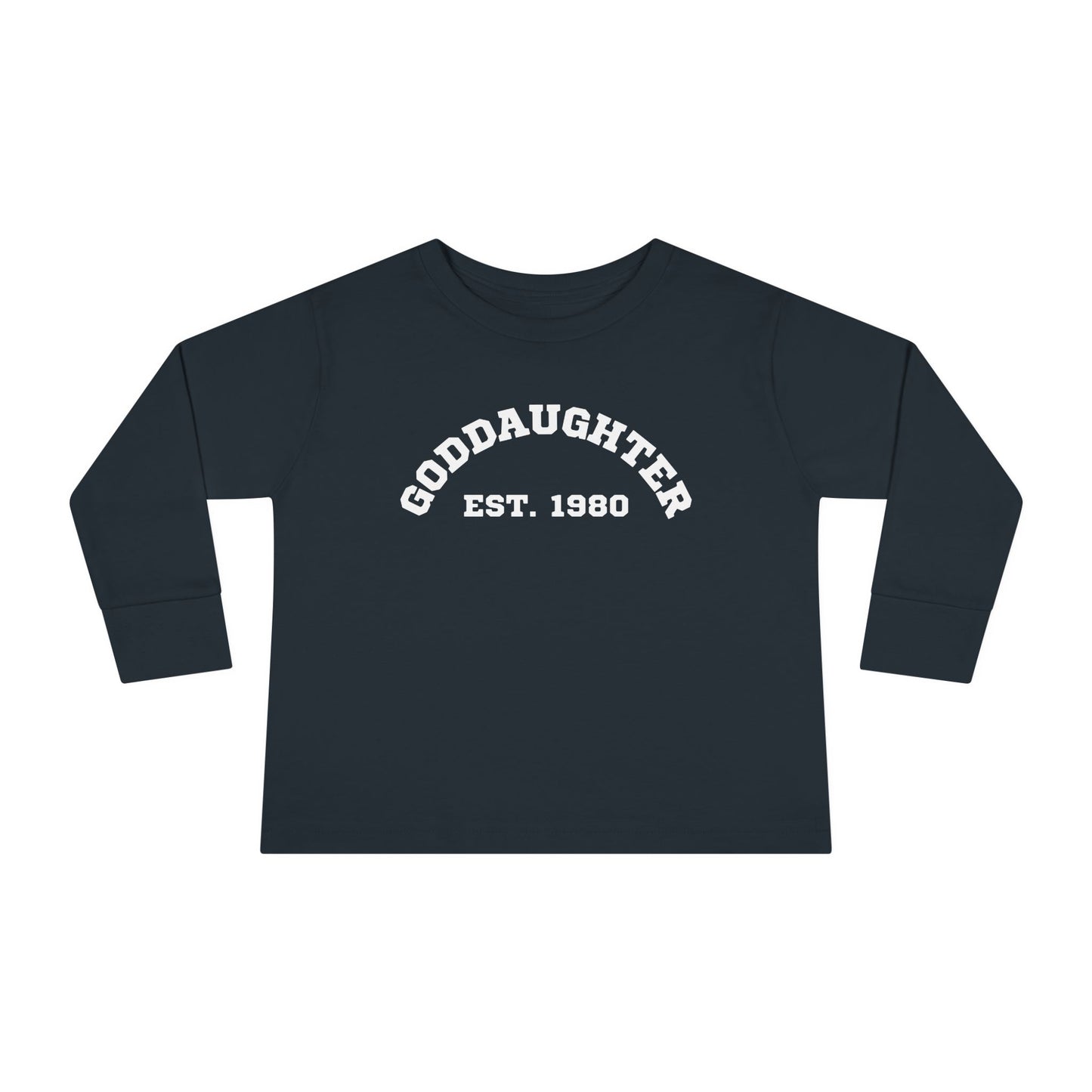 Goddaughter Long Sleeve Toddler Tee - Cute & Comfy Gift for Special Occasions