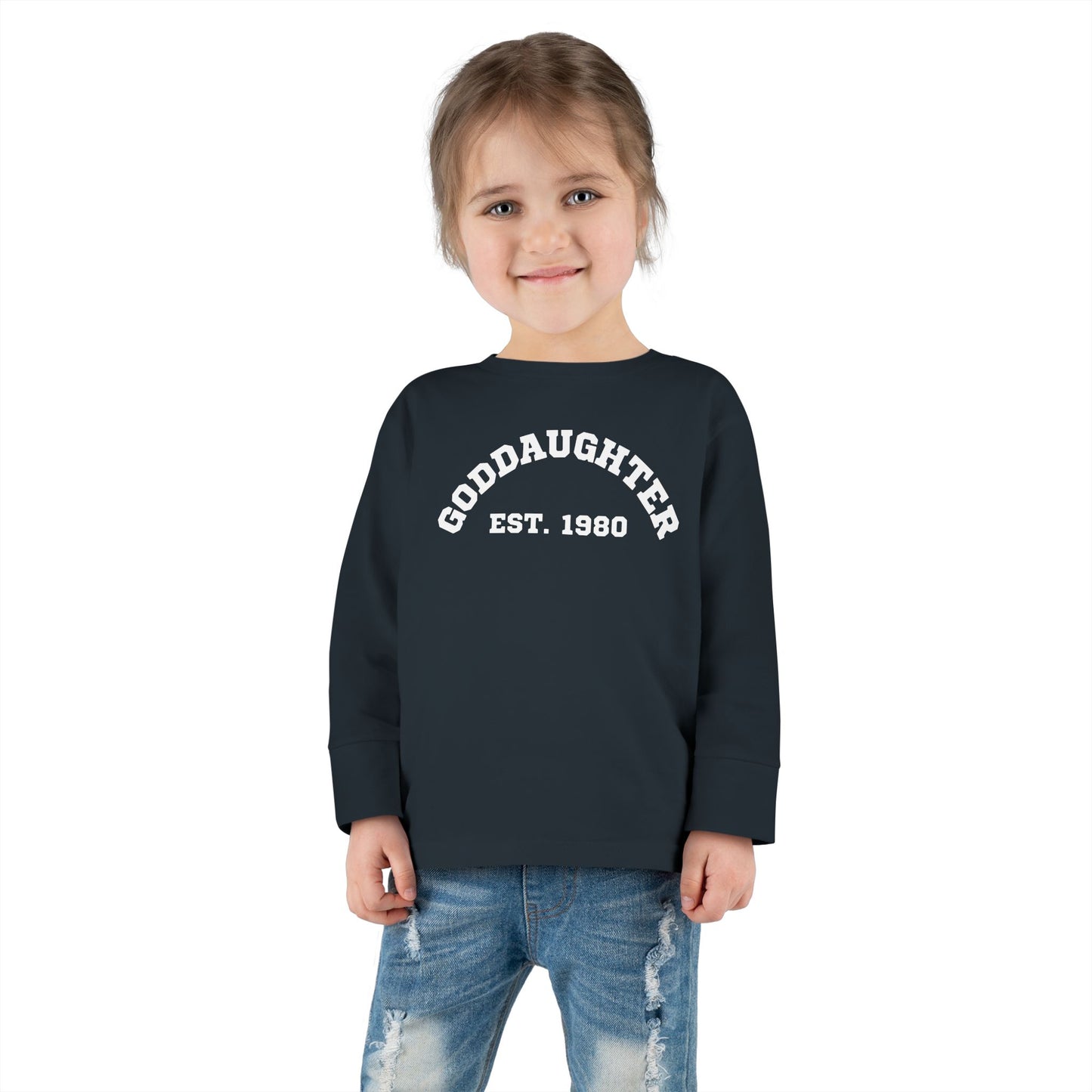 Goddaughter Long Sleeve Toddler Tee - Cute & Comfy Gift for Special Occasions