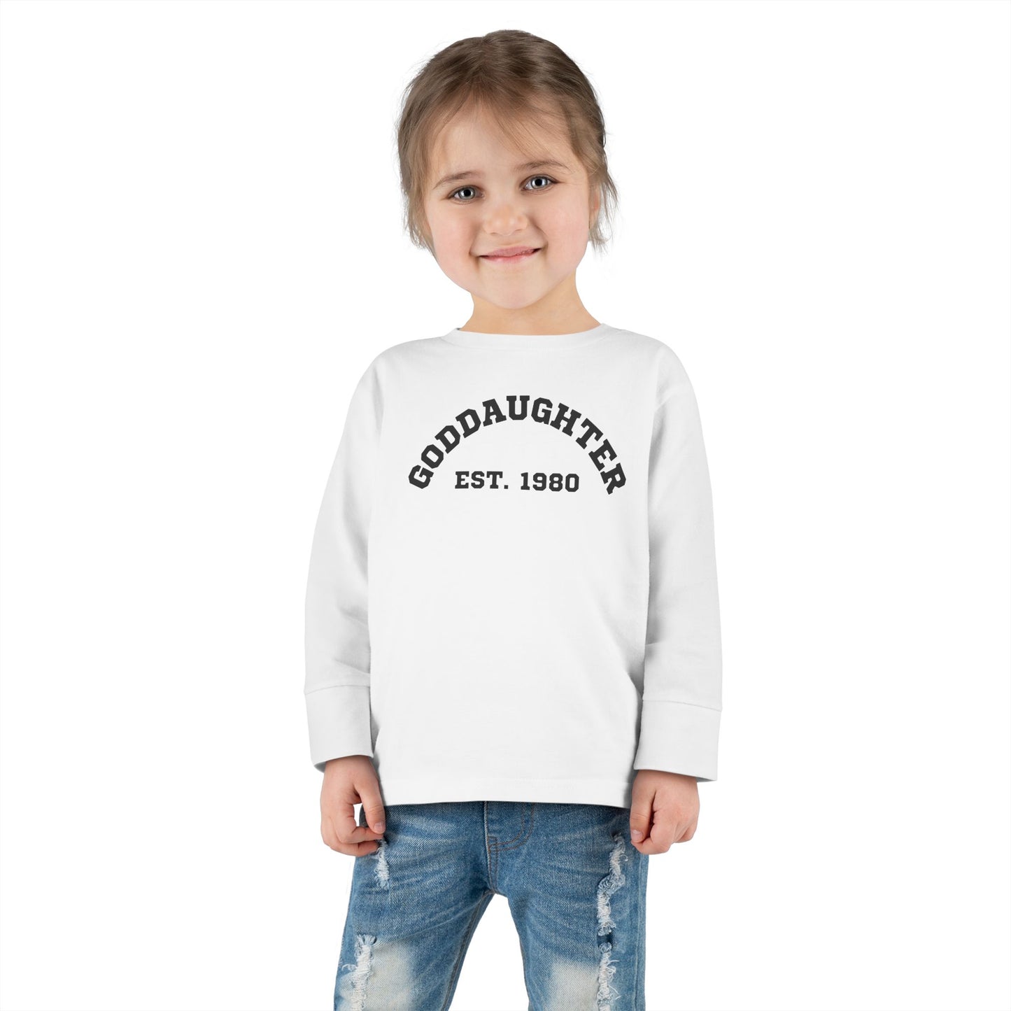 Goddaughter Long Sleeve Toddler Tee - Cute & Comfy Gift for Special Occasions