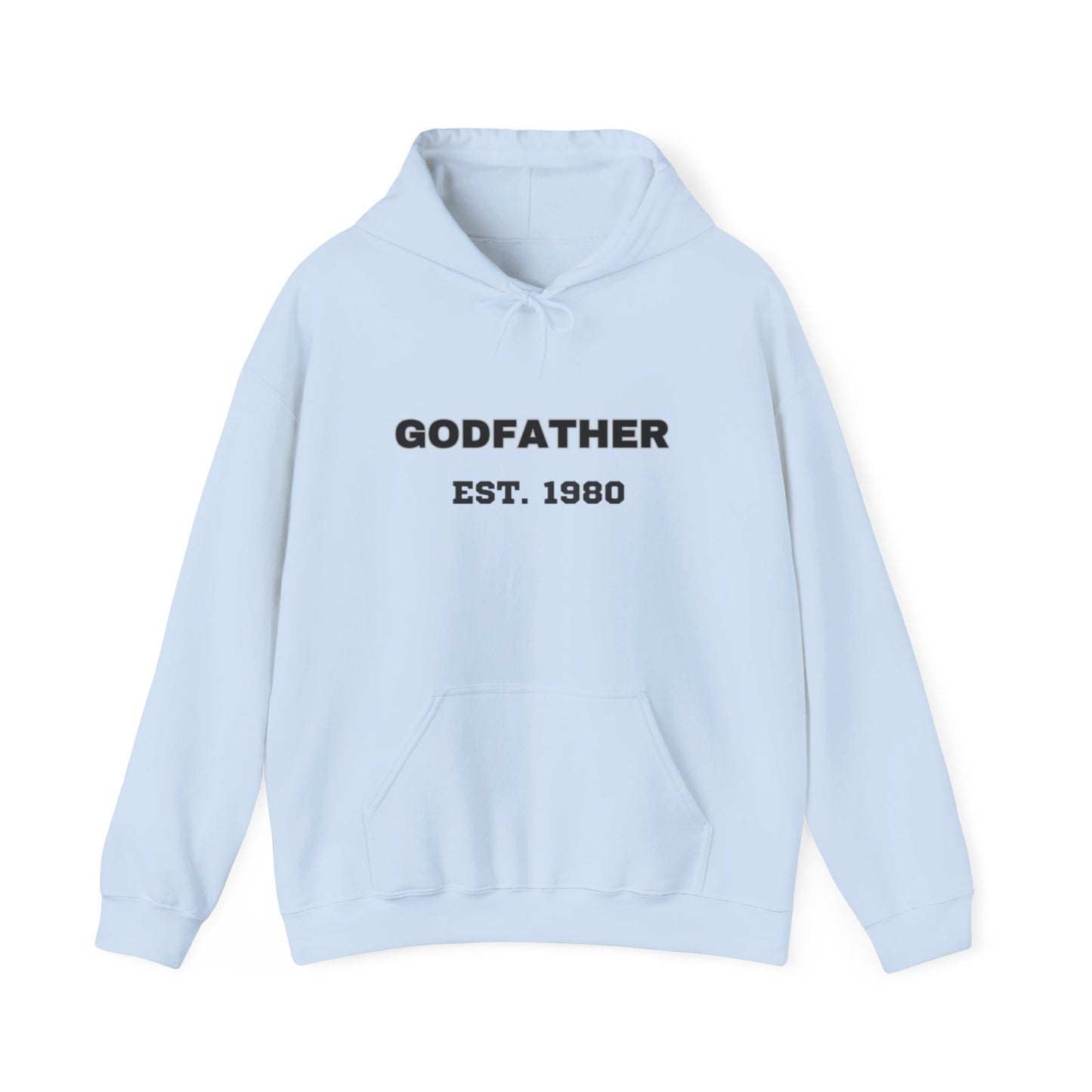 Unisex Godfather Sweatshirt - Est. 1980 | Cozy Gift for Dads and Fathers Day