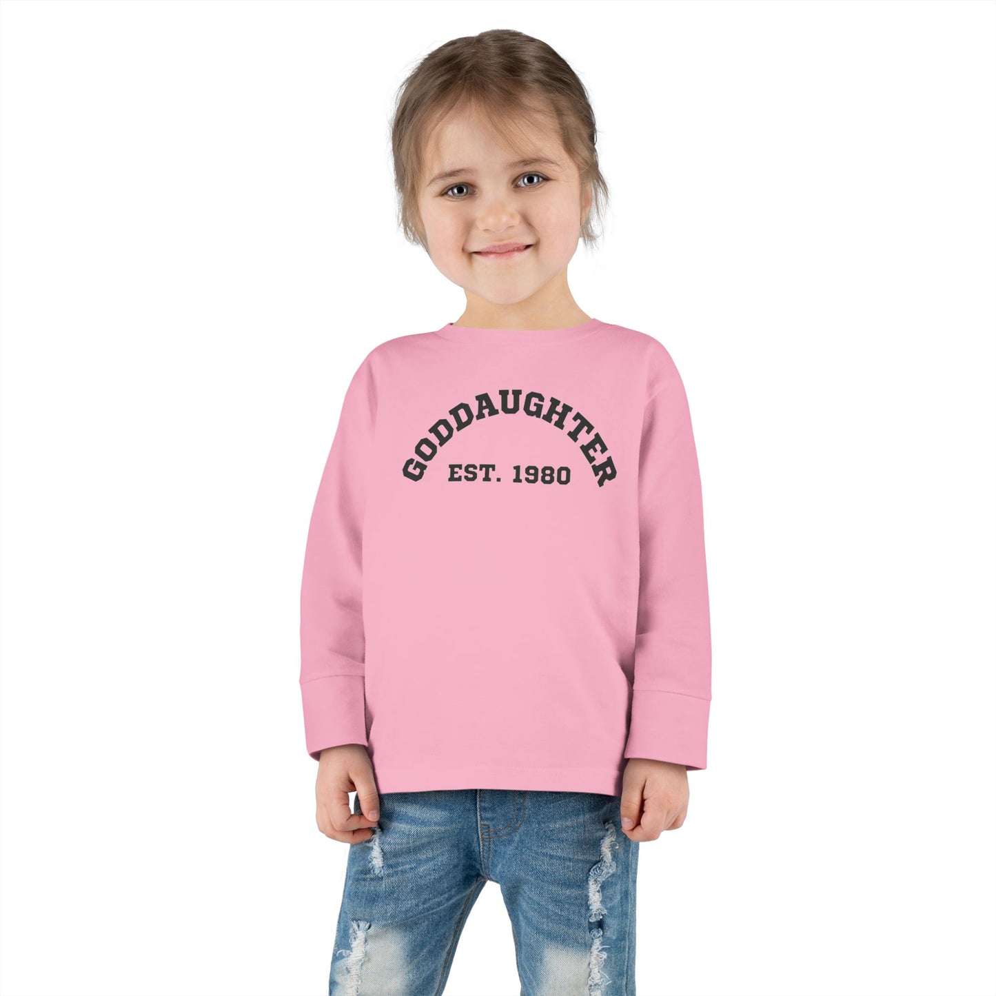 Goddaughter Long Sleeve Toddler Tee - Cute & Comfy Gift for Special Occasions