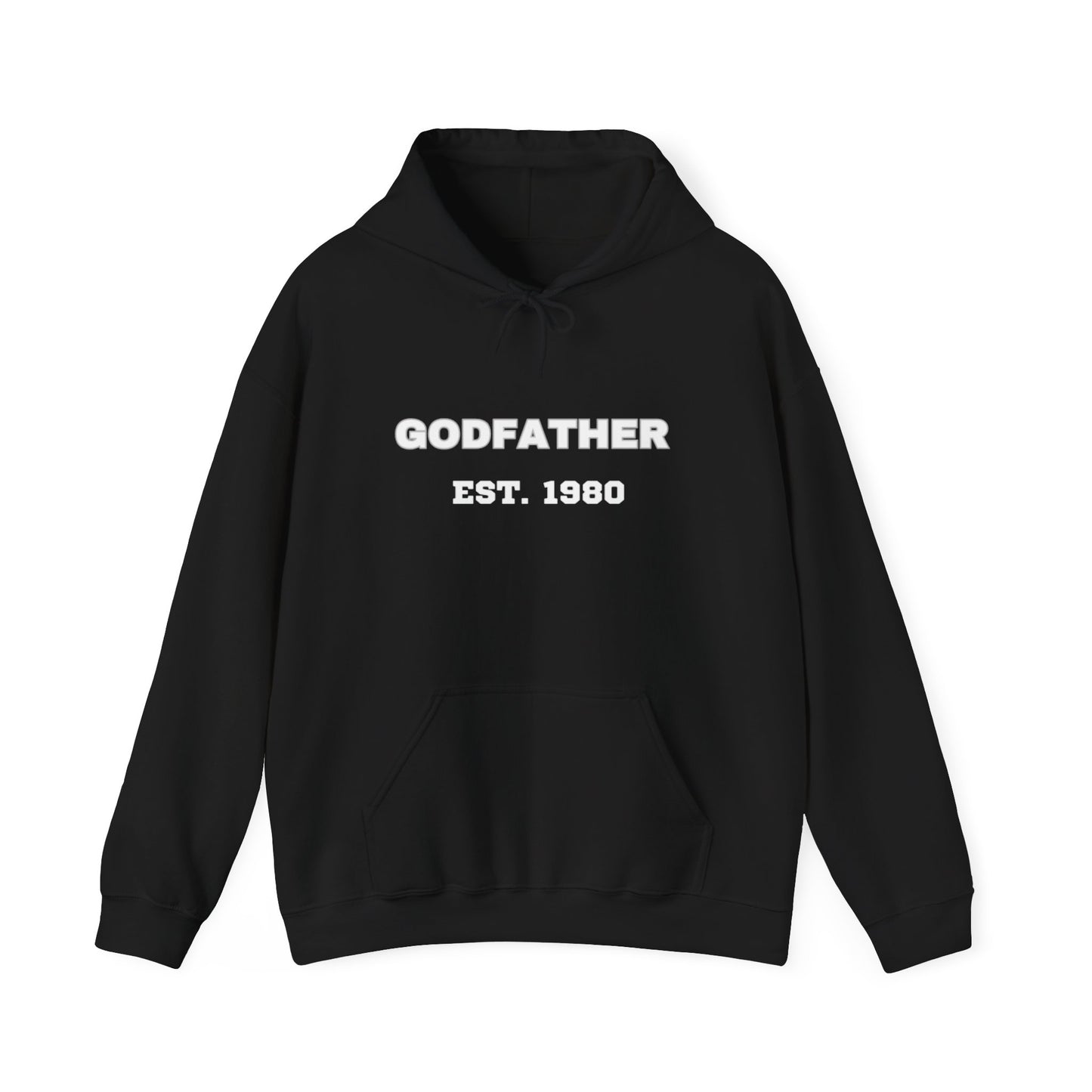 Unisex Godfather Sweatshirt - Est. 1980 | Cozy Gift for Dads and Fathers Day