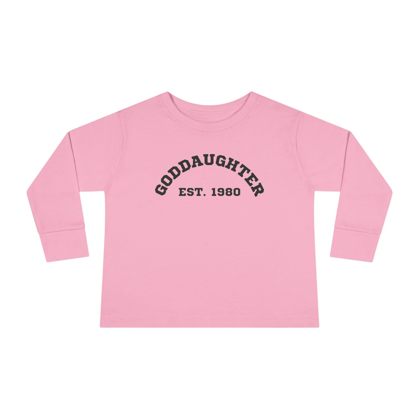 Goddaughter Long Sleeve Toddler Tee - Cute & Comfy Gift for Special Occasions