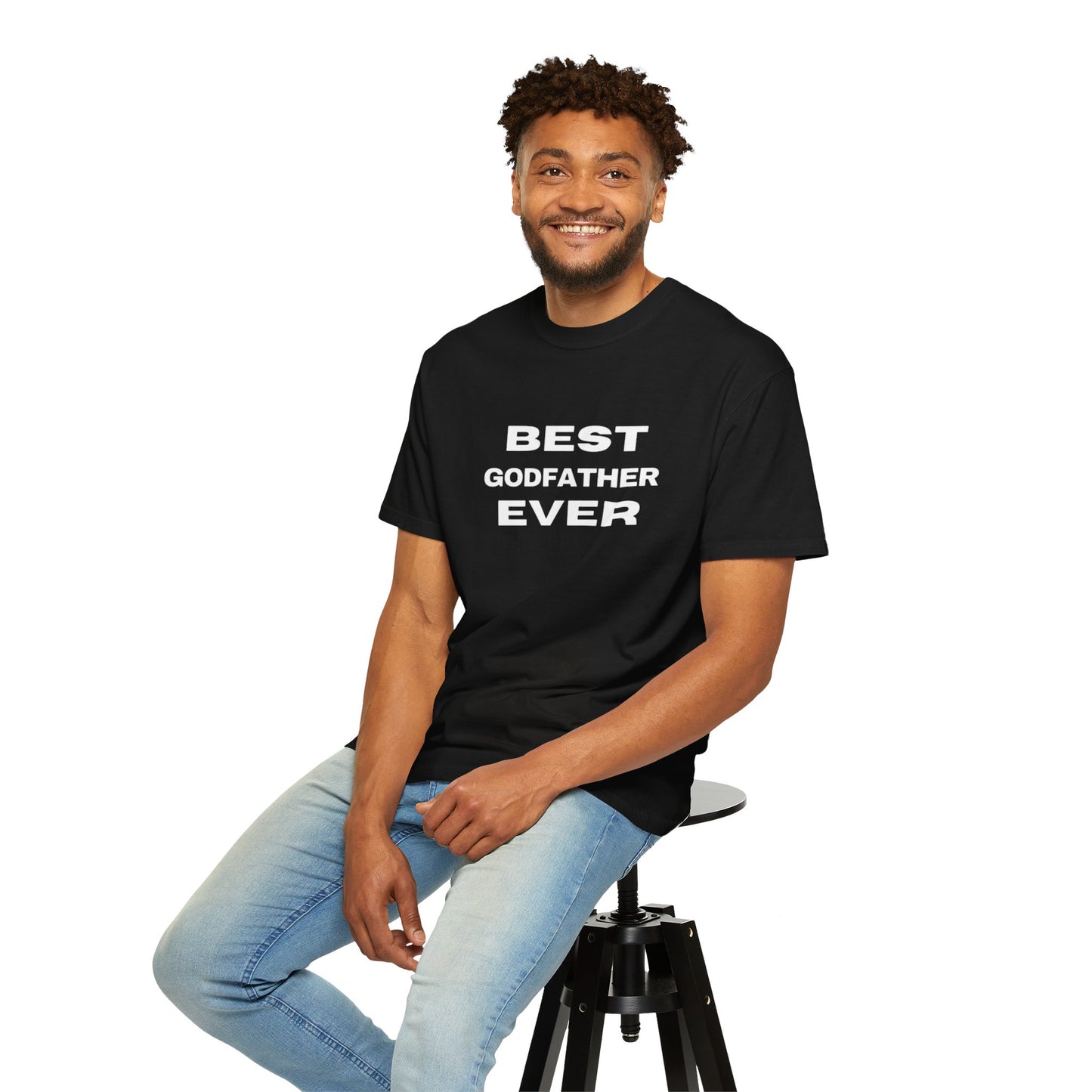 Best Godfather Ever Unisex Garment-Dyed T-Shirt