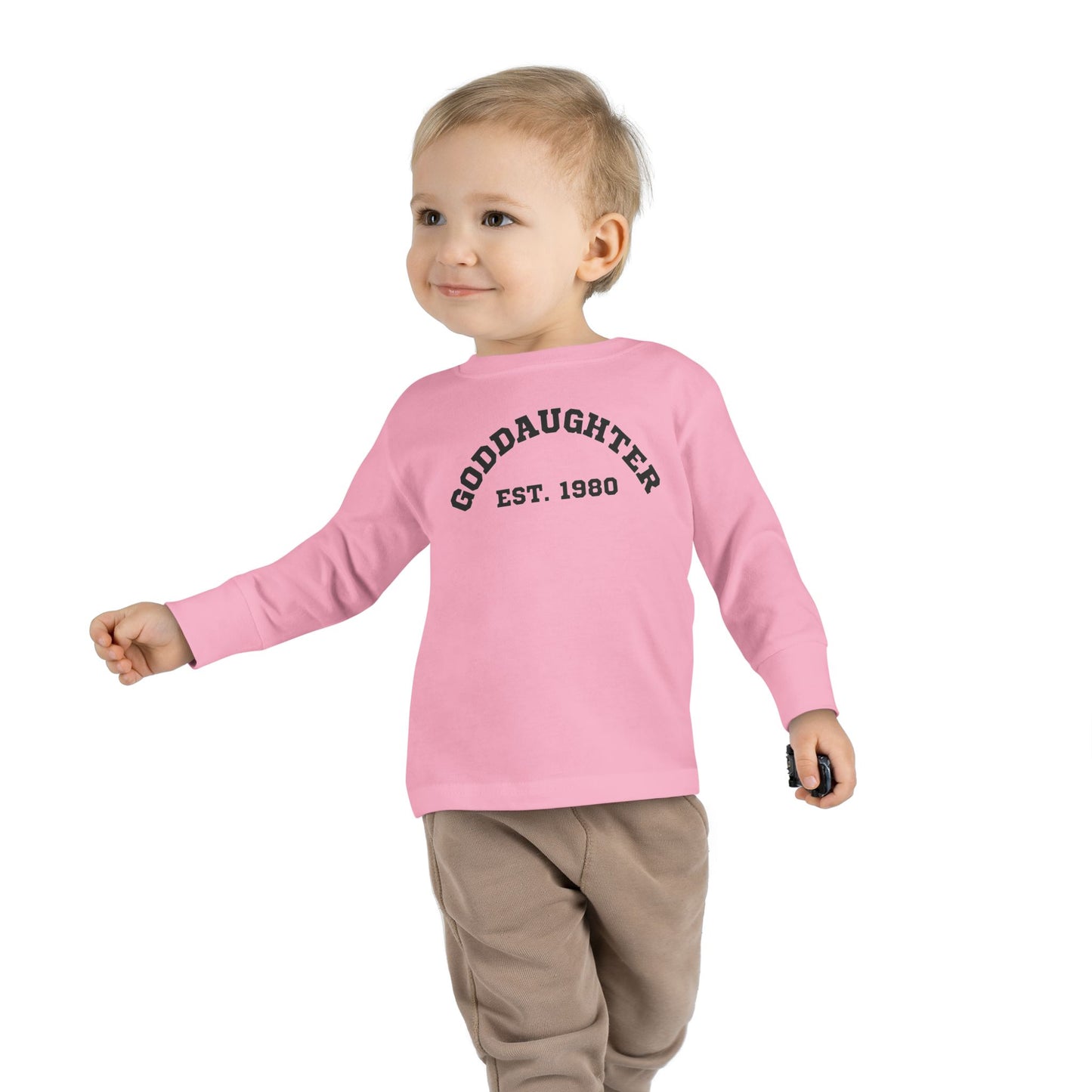 Goddaughter Long Sleeve Toddler Tee - Cute & Comfy Gift for Special Occasions