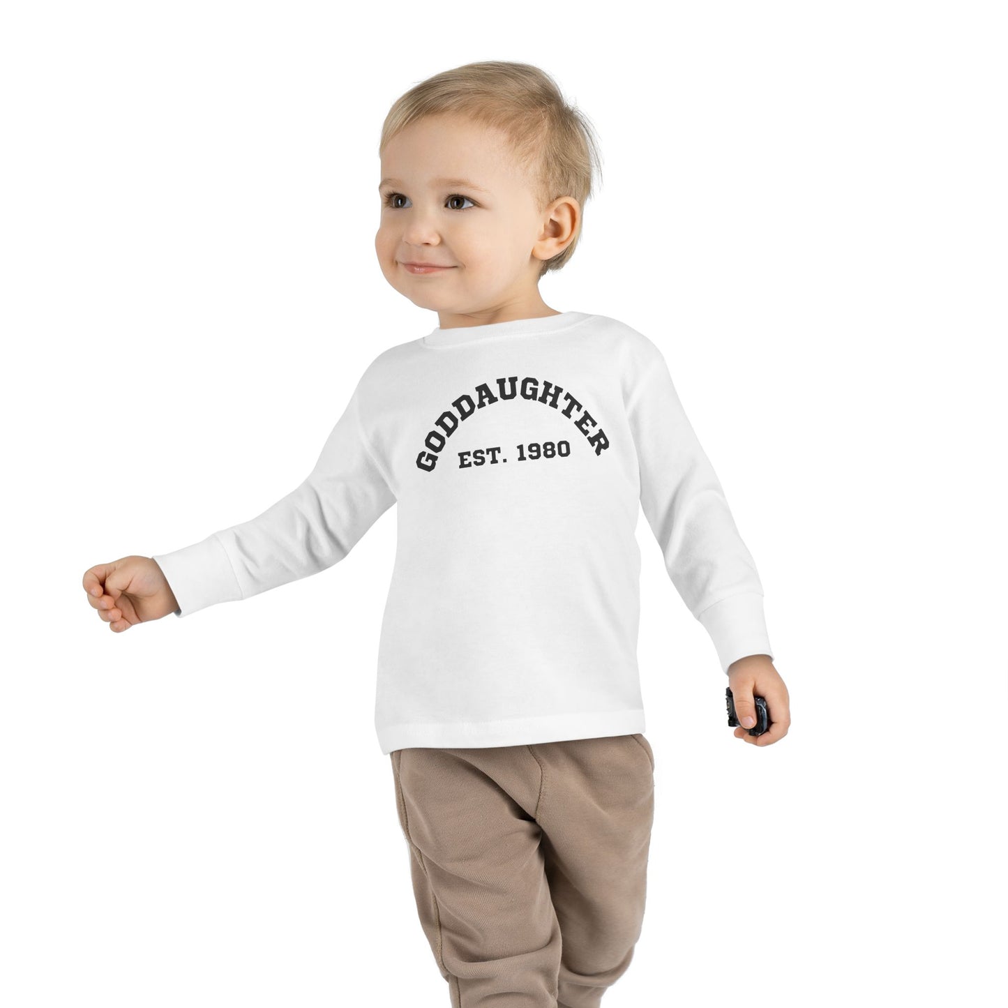 Goddaughter Long Sleeve Toddler Tee - Cute & Comfy Gift for Special Occasions