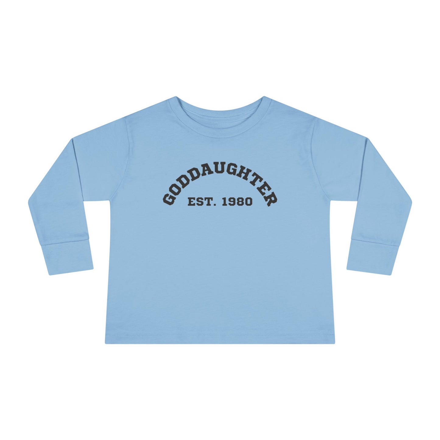 Goddaughter Long Sleeve Toddler Tee - Cute & Comfy Gift for Special Occasions