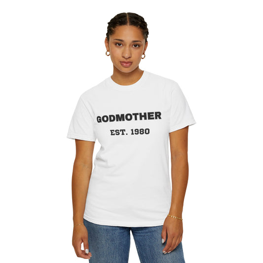 Godmother Established 1980 Unisex Garment-Dyed T-Shirt