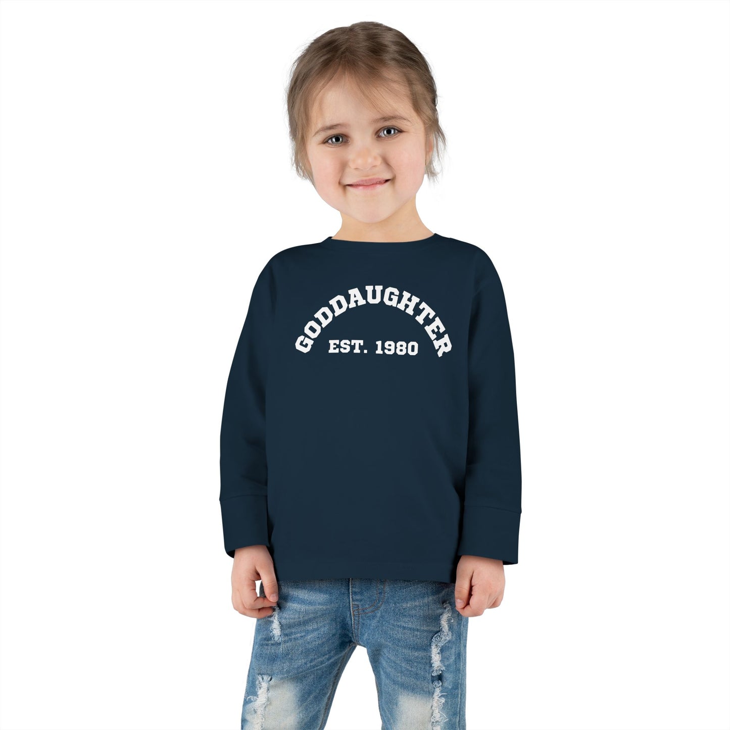 Goddaughter Long Sleeve Toddler Tee - Cute & Comfy Gift for Special Occasions