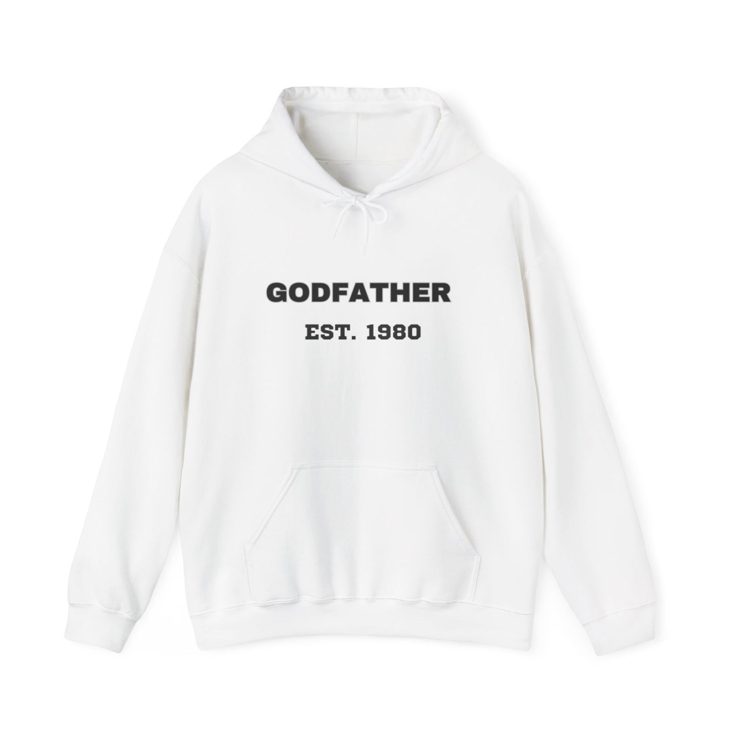 Unisex Godfather Sweatshirt - Est. 1980 | Cozy Gift for Dads and Fathers Day