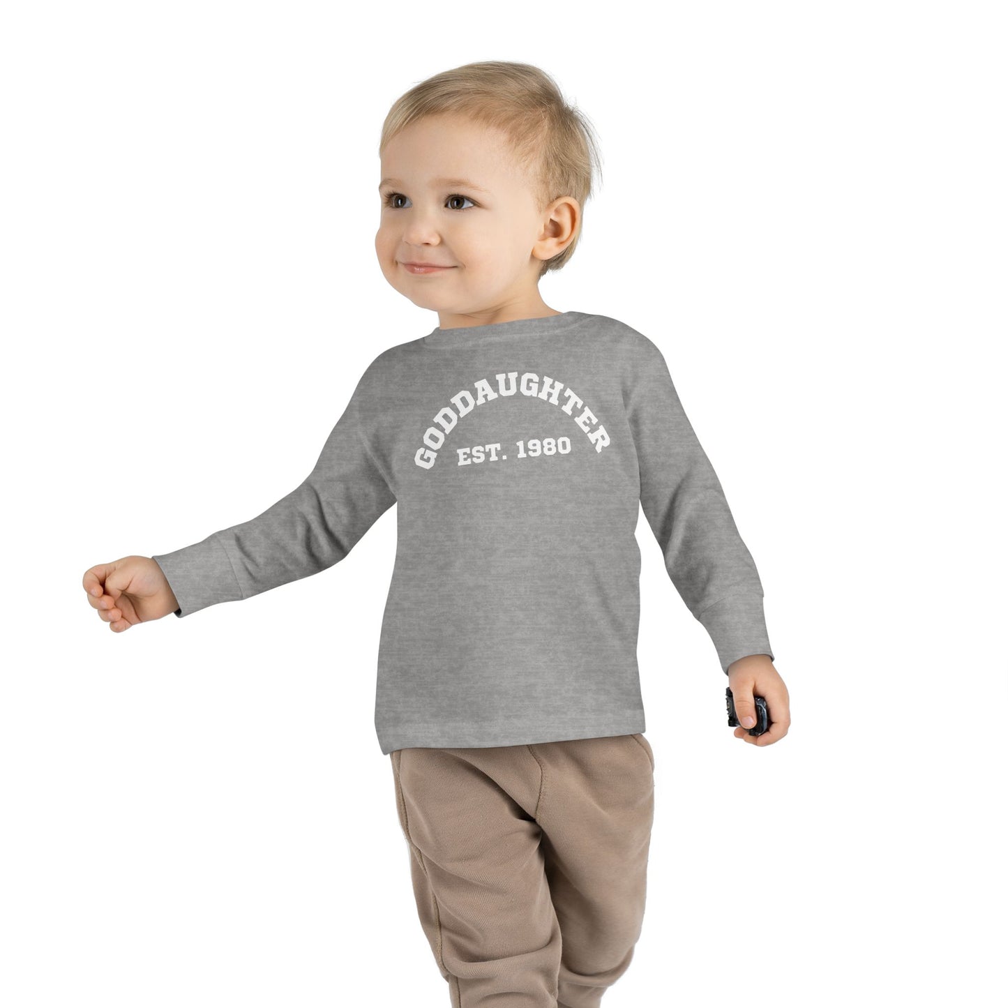 Goddaughter Long Sleeve Toddler Tee - Cute & Comfy Gift for Special Occasions